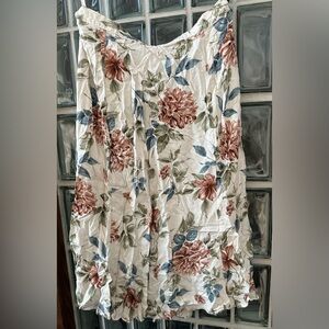 Floral Print Women's Skirt
